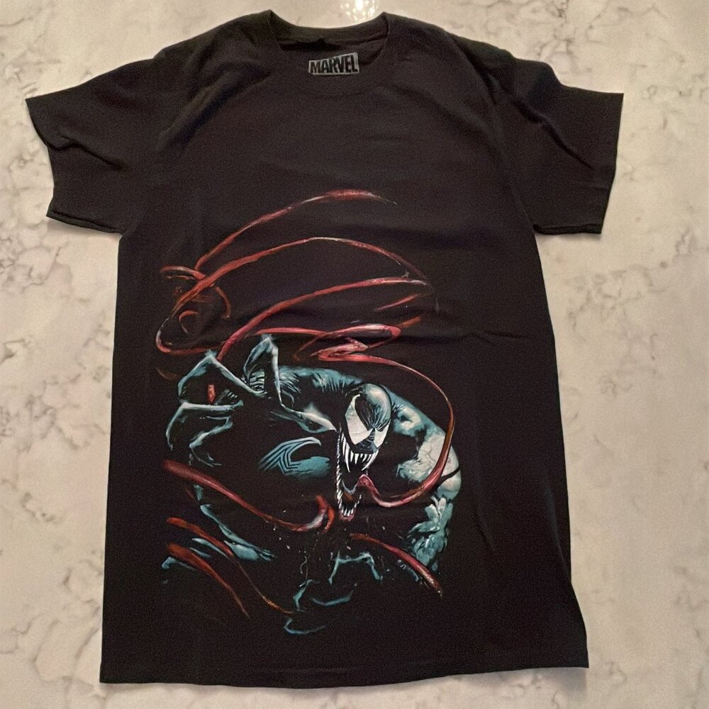 Marvel Venom T-shirt Black Graphic - size Youth M